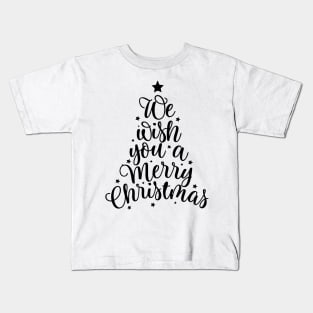 Christmas Lettering Kids T-Shirt